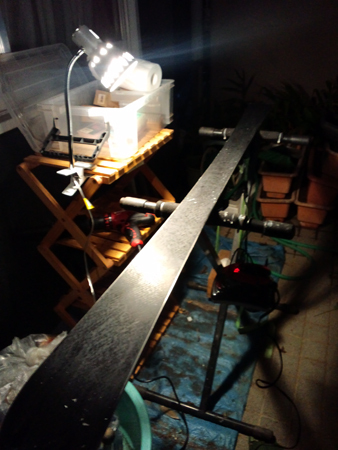 ߂ĂЂƂȂ݂ɁB-waxing in the night